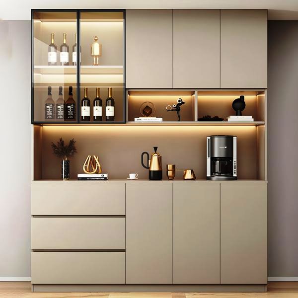 Bedroom interior design with modern furniture setup