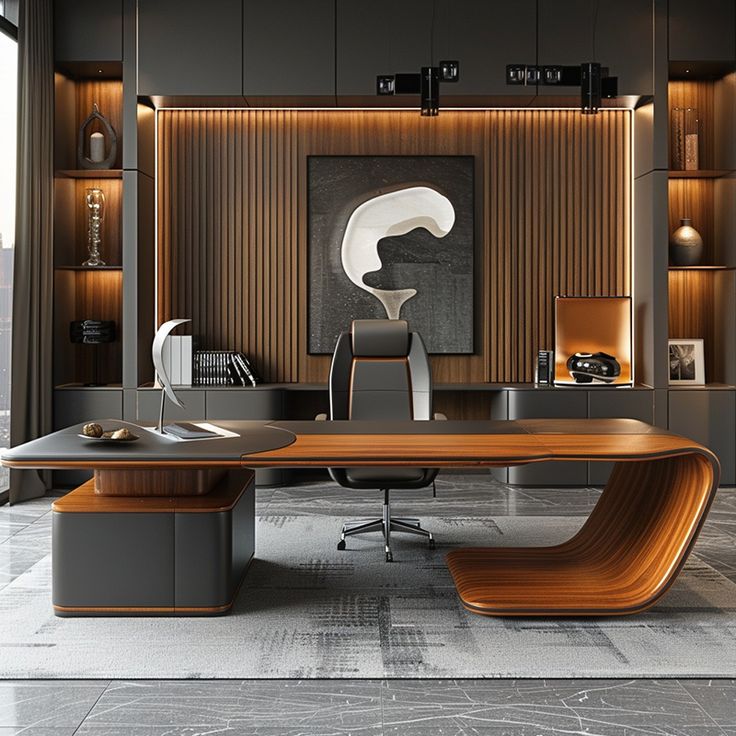 Custom Office Interior Work and Furniture Design